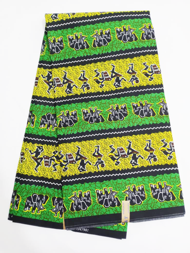 Supreme HiTarget Wax Ankara Fabric 6Yards per Piece | TCK42a