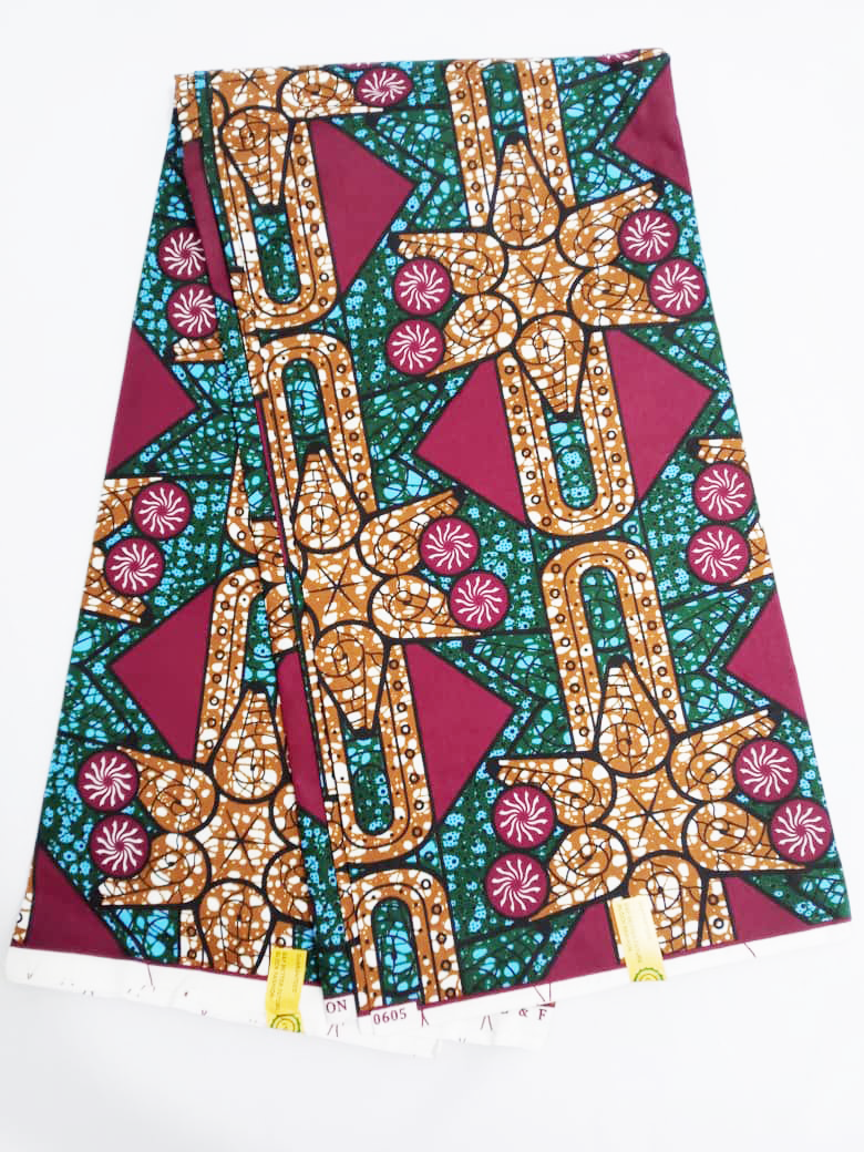Supreme HiTarget Wax Ankara Fabric 6Yards per Piece | TCK64a