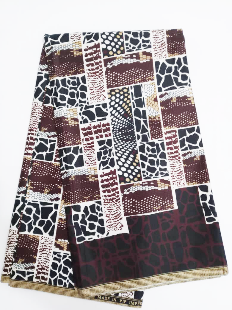 Premium Davida Wax Ankara Fabric 6Yards per Piece | TCK78a