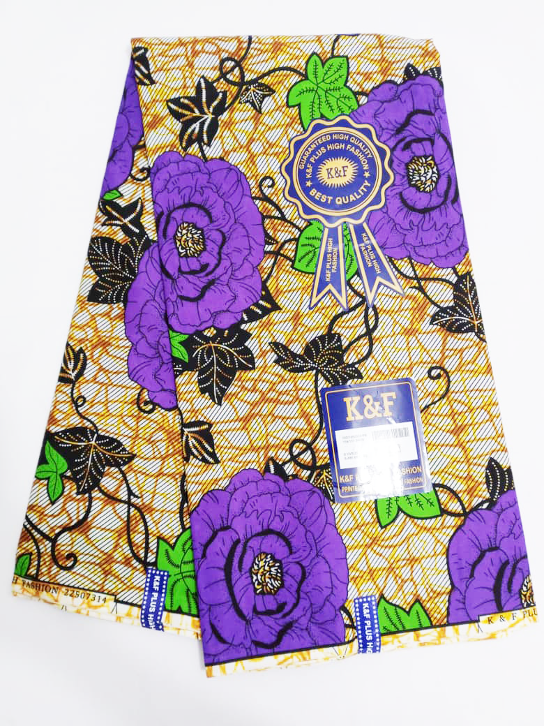 Premium Davida Wax Ankara Fabric 6Yards per Piece | TCK95a