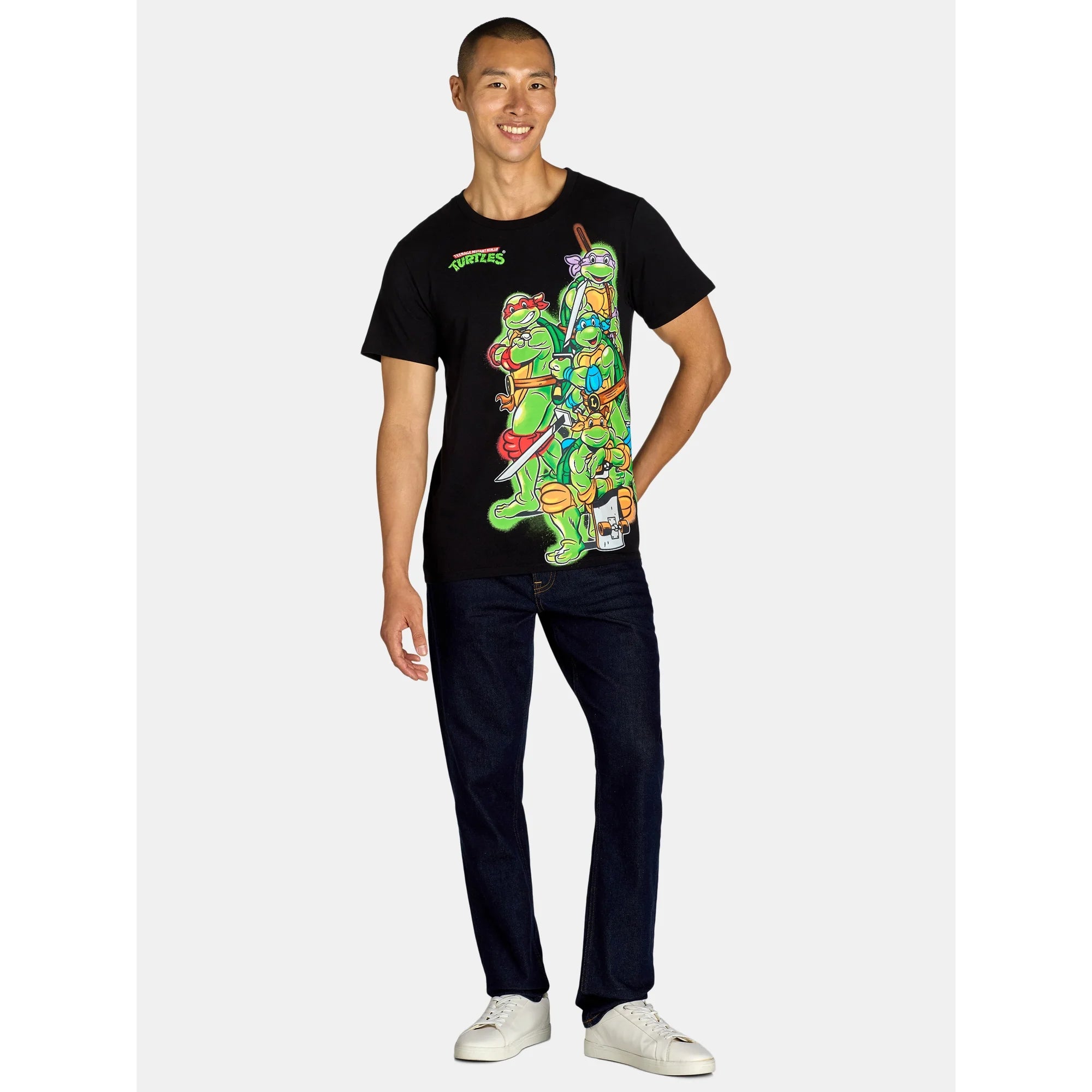 Teenage Mutant Ninja Turtles Men’s & Big Men's Graphic Tee, Sizes S-3XL | WTWL469XA