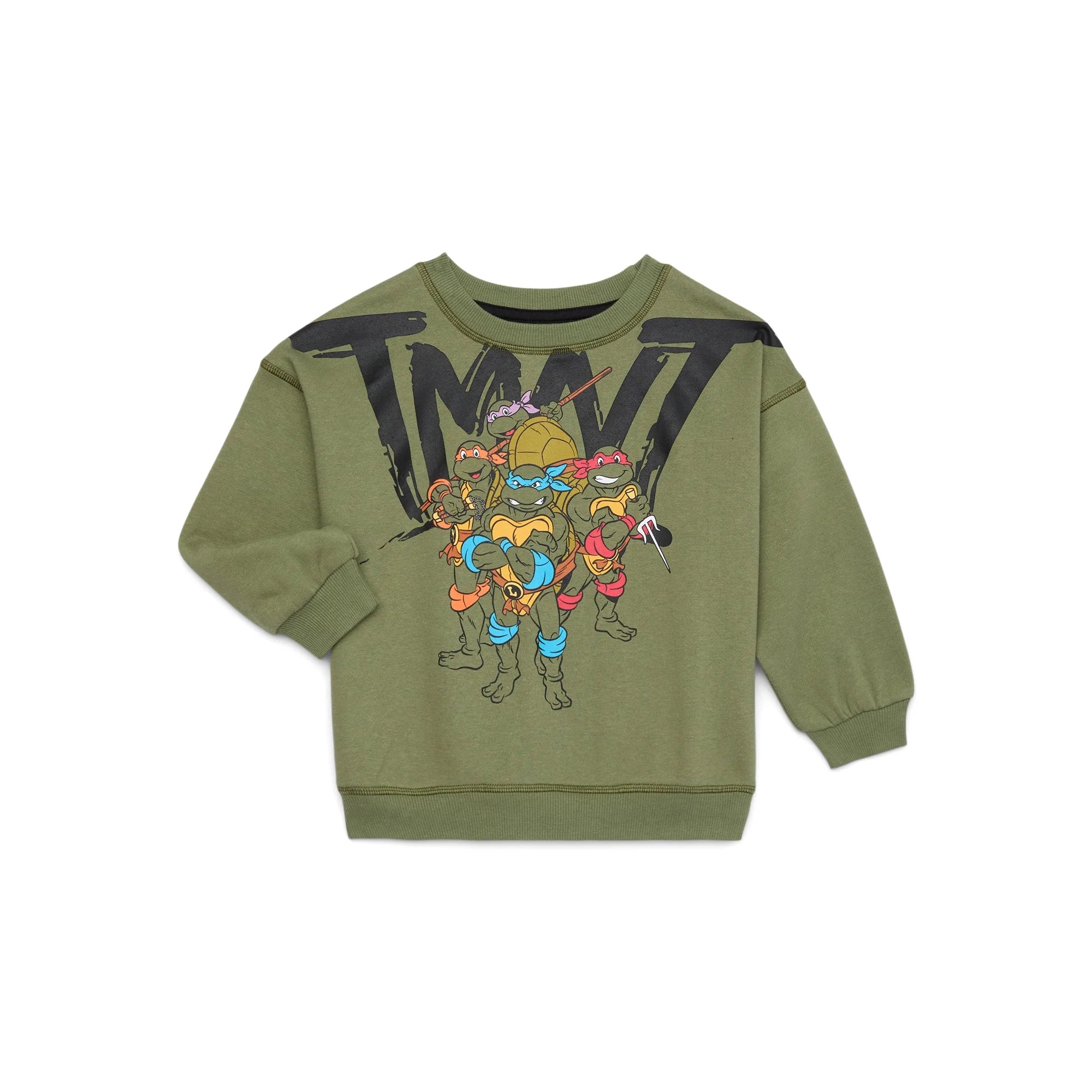 Teenage Mutant Ninja Turtles Toddler Boys Graphic Sweatshirt, Sizes 12M-5T  |  WTWL439XA