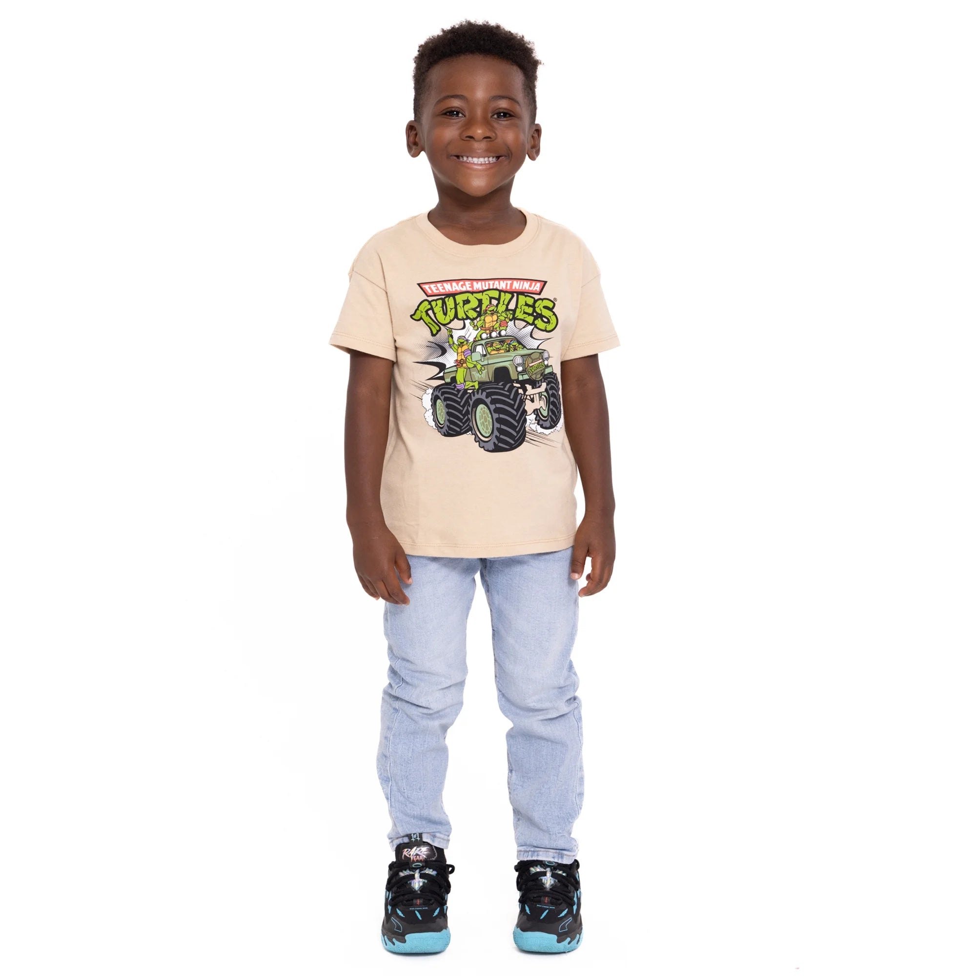 Teenage Mutant Ninja Turtles Toddler Short Sleeve Crewneck Tee | WTWL182XA