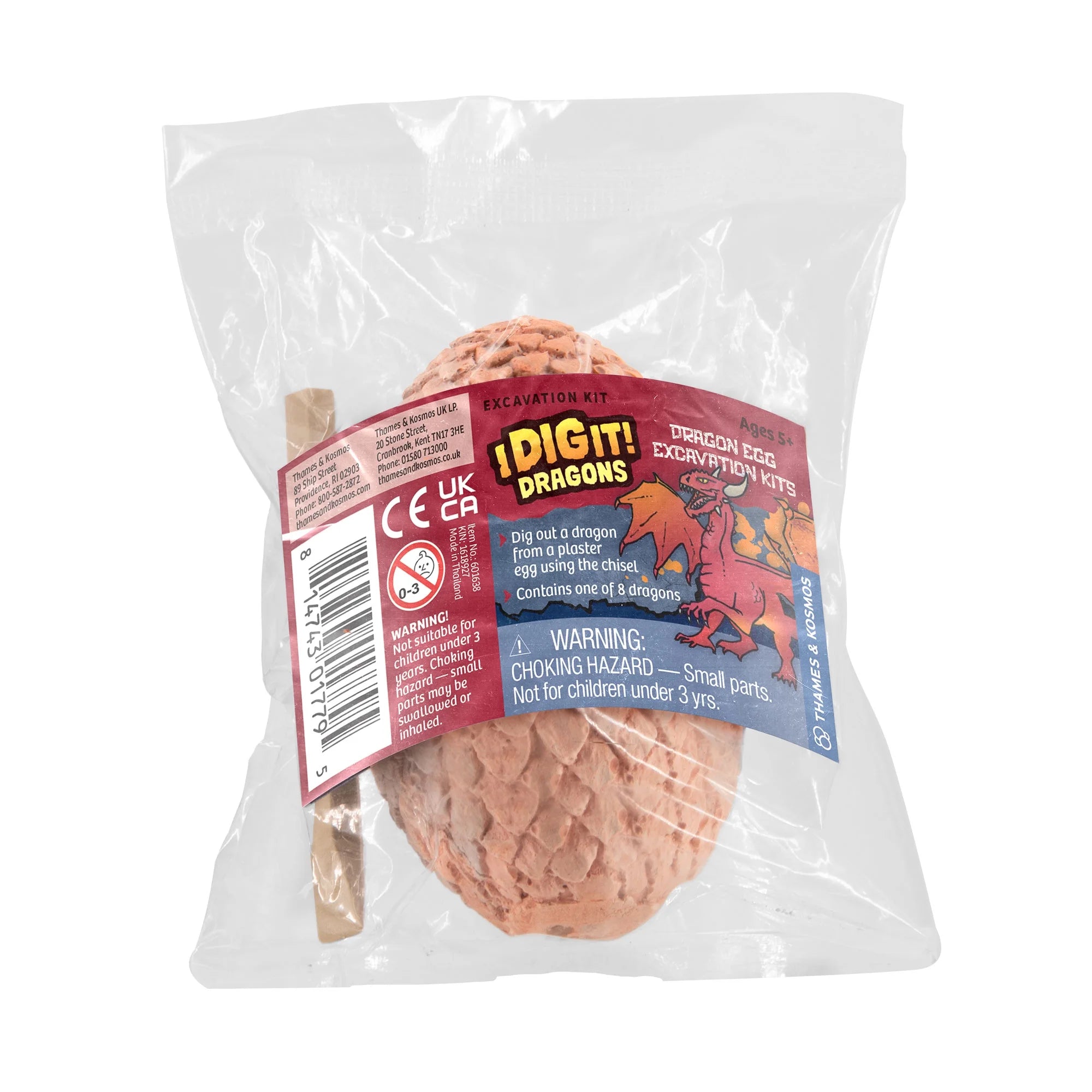 Thames & Kosmos, I Dig It! Dragons - Egg Excavation Science Kit, Styles May Vary, Unisex, Children Ages 5+  |  WTWL1005XA