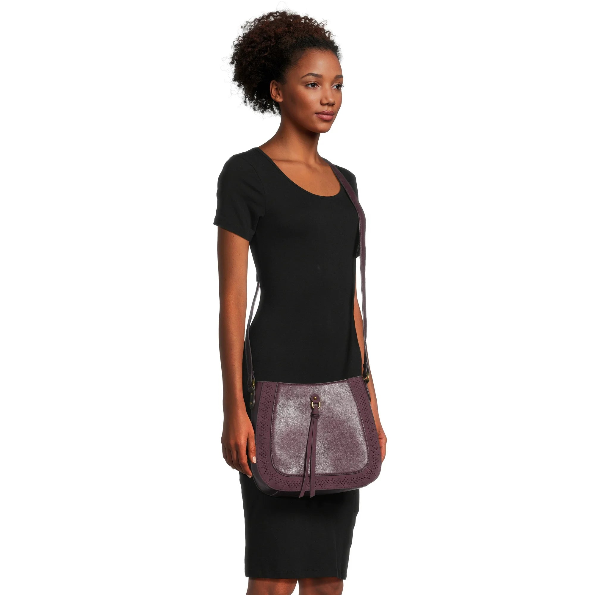 The Pioneer Woman Patricia Women's Hobo Bag, Grapewine  |  WTWL191XA