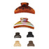 Time and Tru Women's Hair Claw Clip 6-Pack Set Brown Black |  WTWL855XA