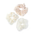 Time and Tru Women's Hair Ties, 3-Pack, Ivory |  WTWL857XA