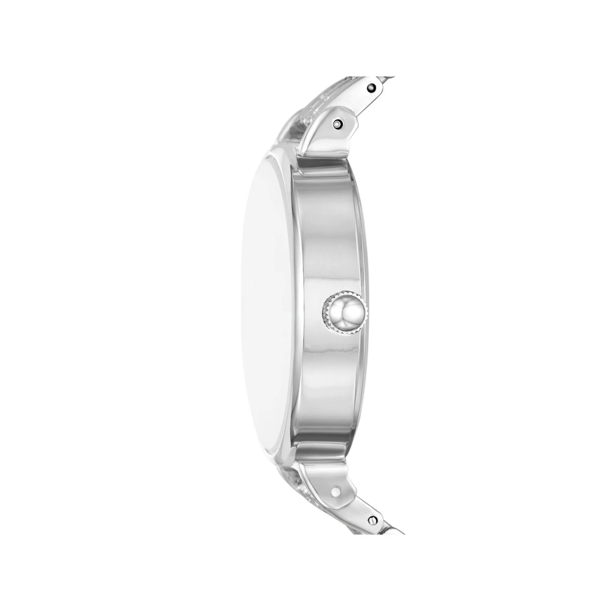 Time & Tru Women's Wristwatch Set: Silver Tone Watch & Bracelet Set |  WTWL671XA