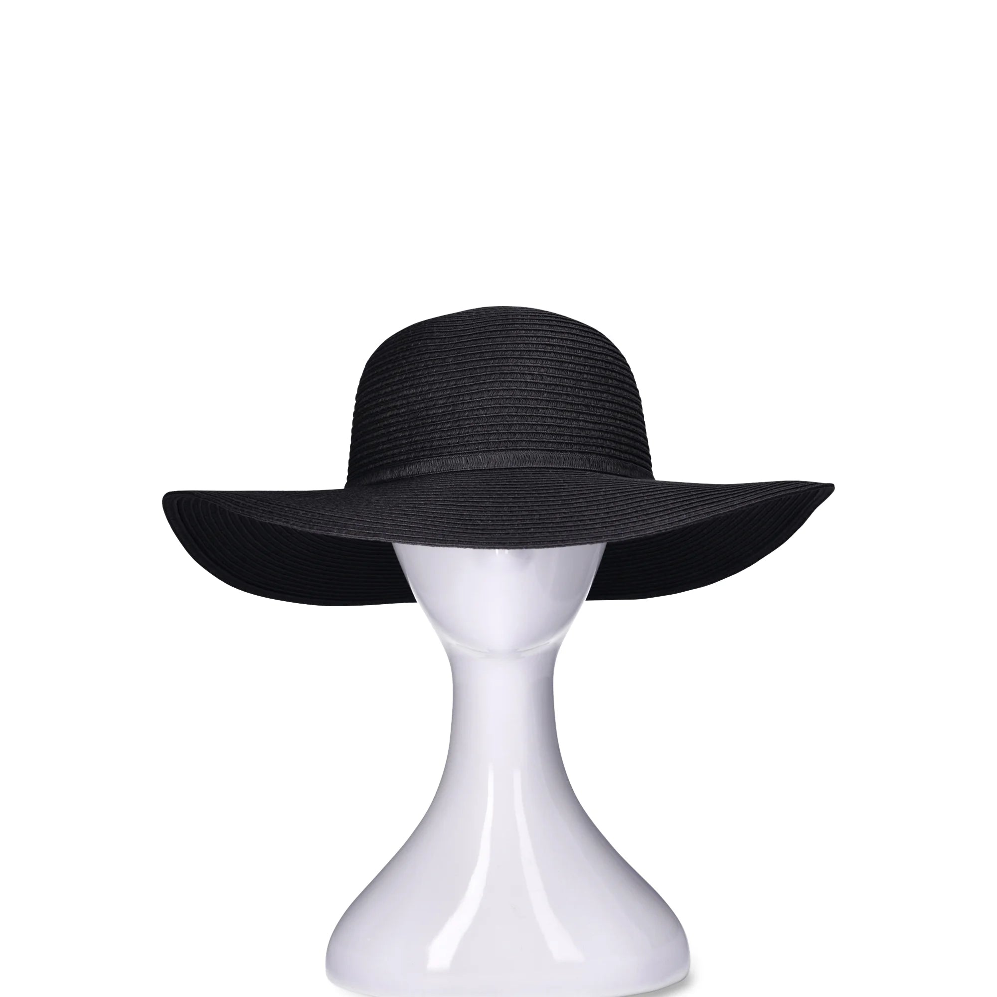 Time and Tru Women's Striped Floppy Straw Hat | WTWL149XC