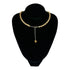 Time and Tru Gold Plated Rope Chain Necklace with Lobster Clasp| WTWL316XA