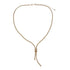 Time and Tru Gold Y Lariat Necklace with Stone (Women's)  | WTWL225XA