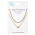 Do-list Time and Tru Goldtone Angel Number 111 Necklace Set, 2 Pieces | WTWL324XA