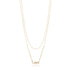 Time and Tru Goldtone Zodiac Necklace Set, 2 Pieces, Libra | WTWL628XA