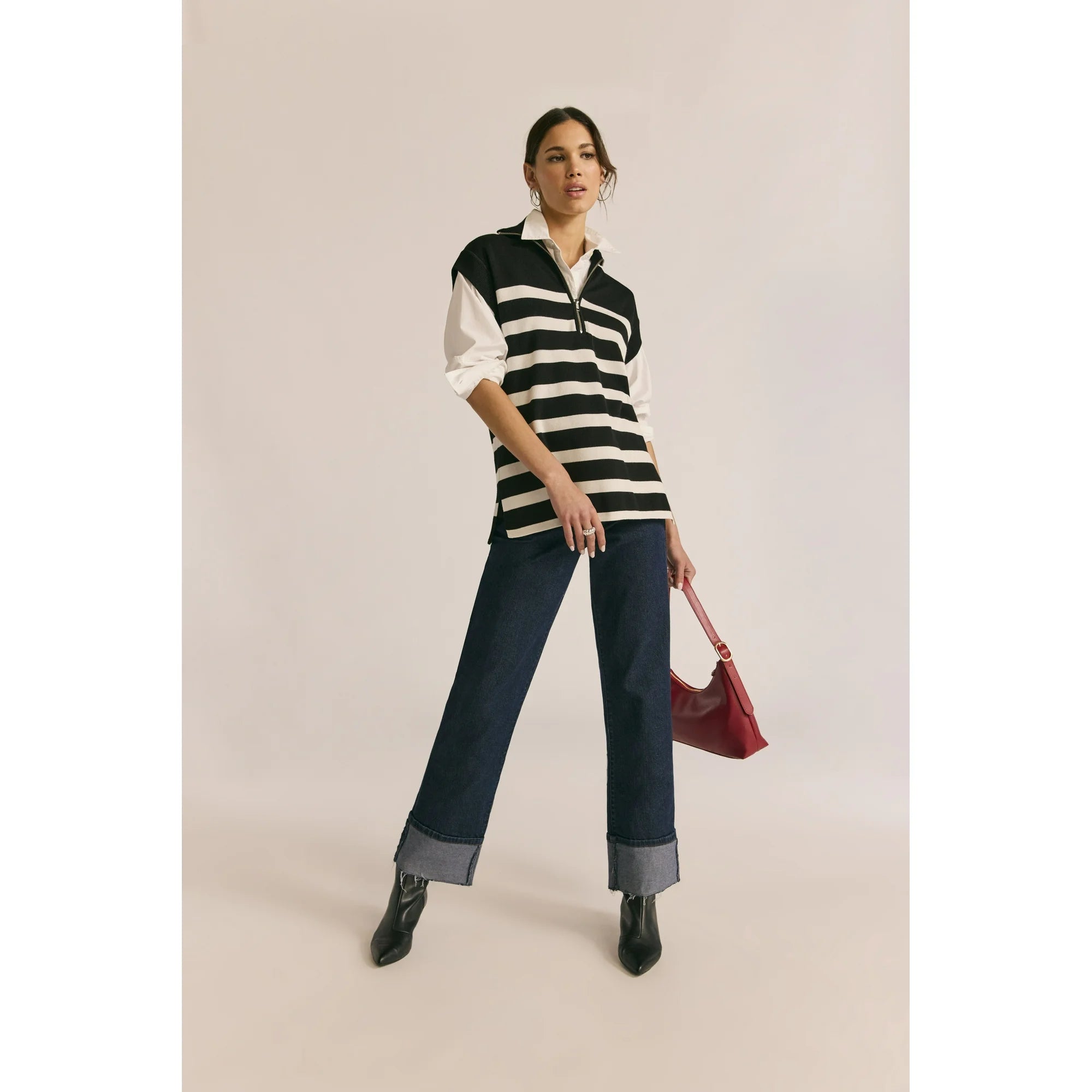 Time and Tru Women's Ashlyn Shoulder Handbag, Persimmon  | WTWL151XA