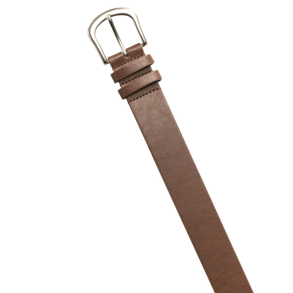 Time and Tru Women's Double Loop Harness Belt, Brown  |  WTWL187XA