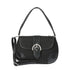 Time and Tru Women's Heather Shoulder Buckle Bag, Black Jacquard | WTWL638XA