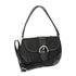Time and Tru Women's Heather Shoulder Buckle Bag, Black Jacquard | WTWL638XA