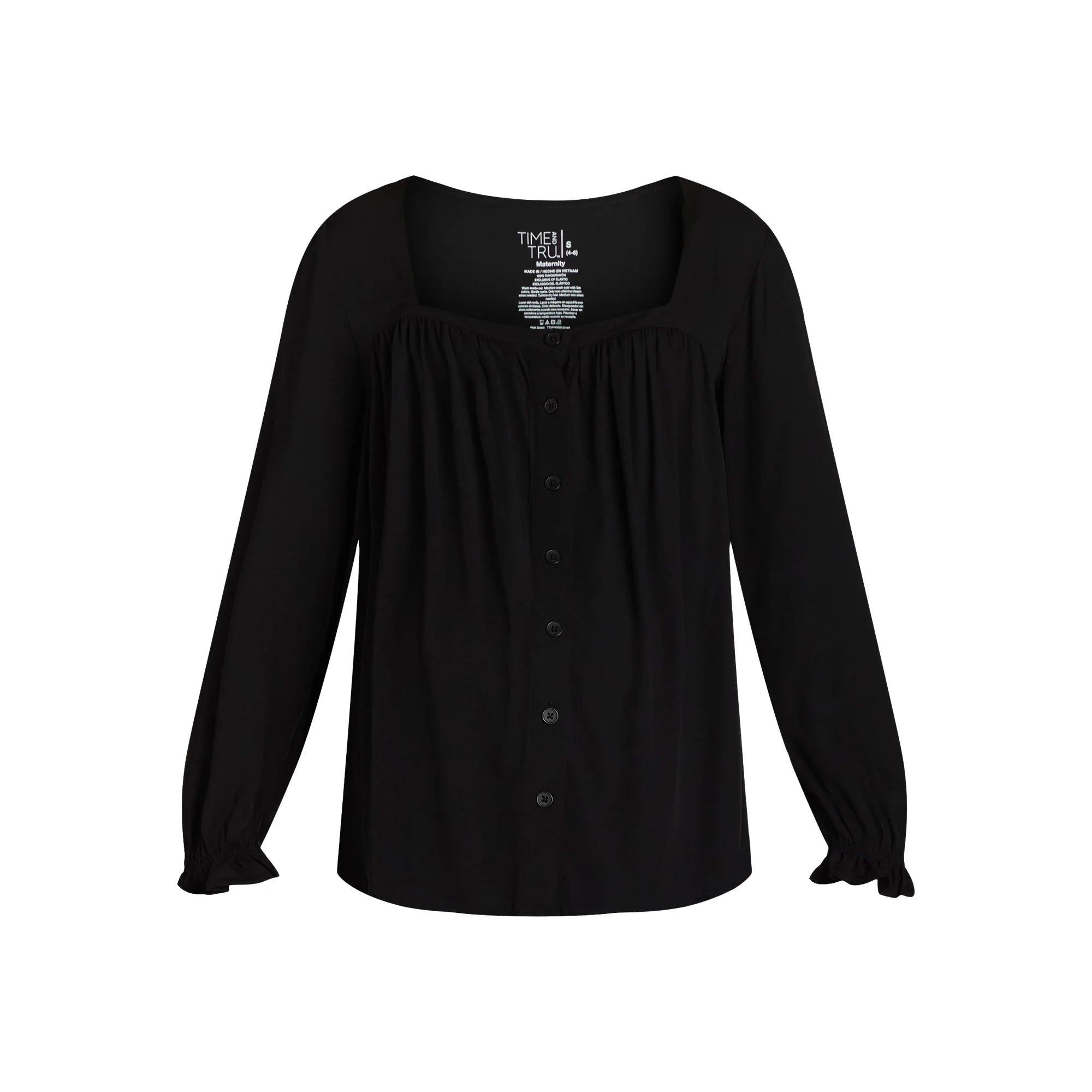 Time and Tru Women's Maternity Square Neck Top | WTWL715XA