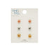 Time and Tru Women's Three Tone Knot Earring Set, 3-Piece  | WTWL318XA
