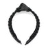 Time and Tru Women's Twist Top Headband, Black  |  WTWL381XA