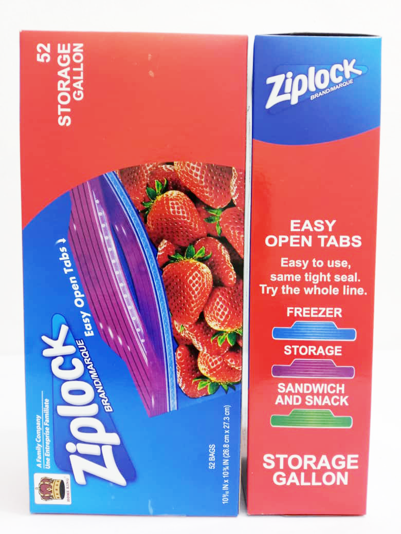 Ziplock Storage Bag (52 Gallon Bags) | UZR2a