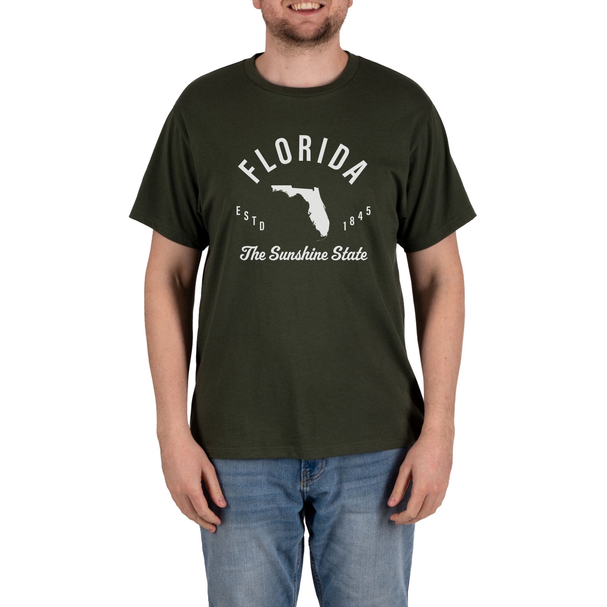 Unisex Florida State Graphic Tee, Triblend T-Shirt from Home Free, Sizes S-2XL  |  WTWL1057XA