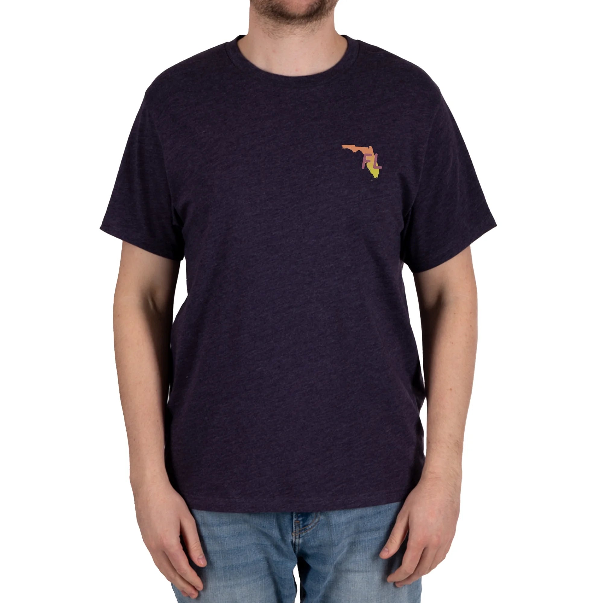 Unisex Florida State Graphic Tee, Triblend T-Shirt from Home Free, Sizes S-2XL  |  WTWL1057XB