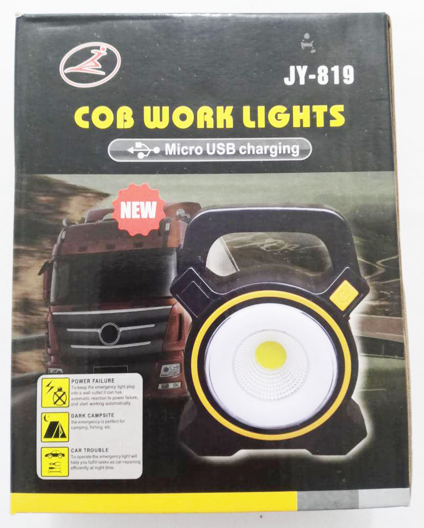 USB Charging COB Work Light JY-819A, | VTM8a
