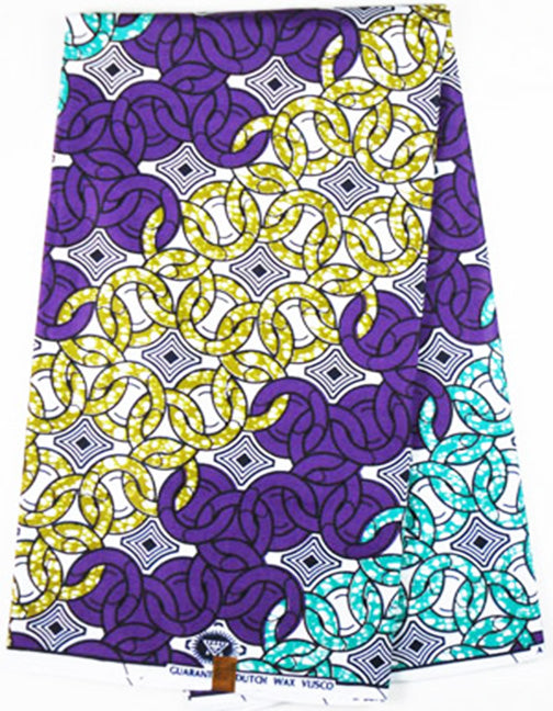 Beautify Hollandais Vlisco (Hollandaise), 6 Yards/Piece | AFQE-WHS608S6113