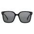 Foster Grant Premium Women's Oversized Sunglasses, Black P02 | WTWL128XA