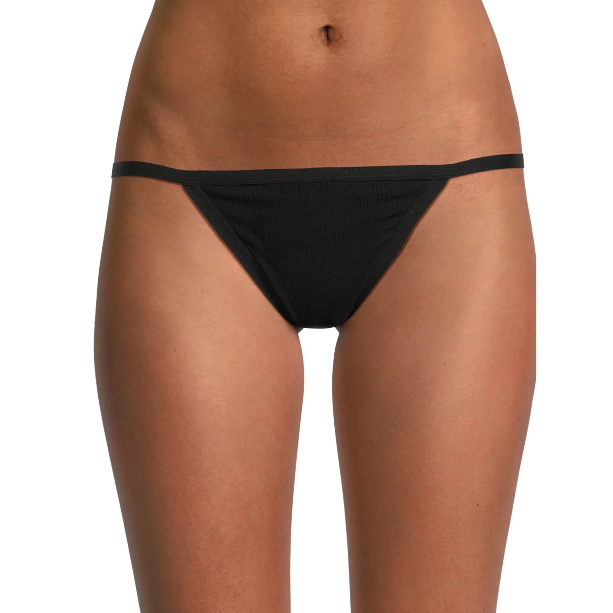 No Boundaries Cotton String Bikini Panty, Women's and Women's Plus  | WTWL163XA