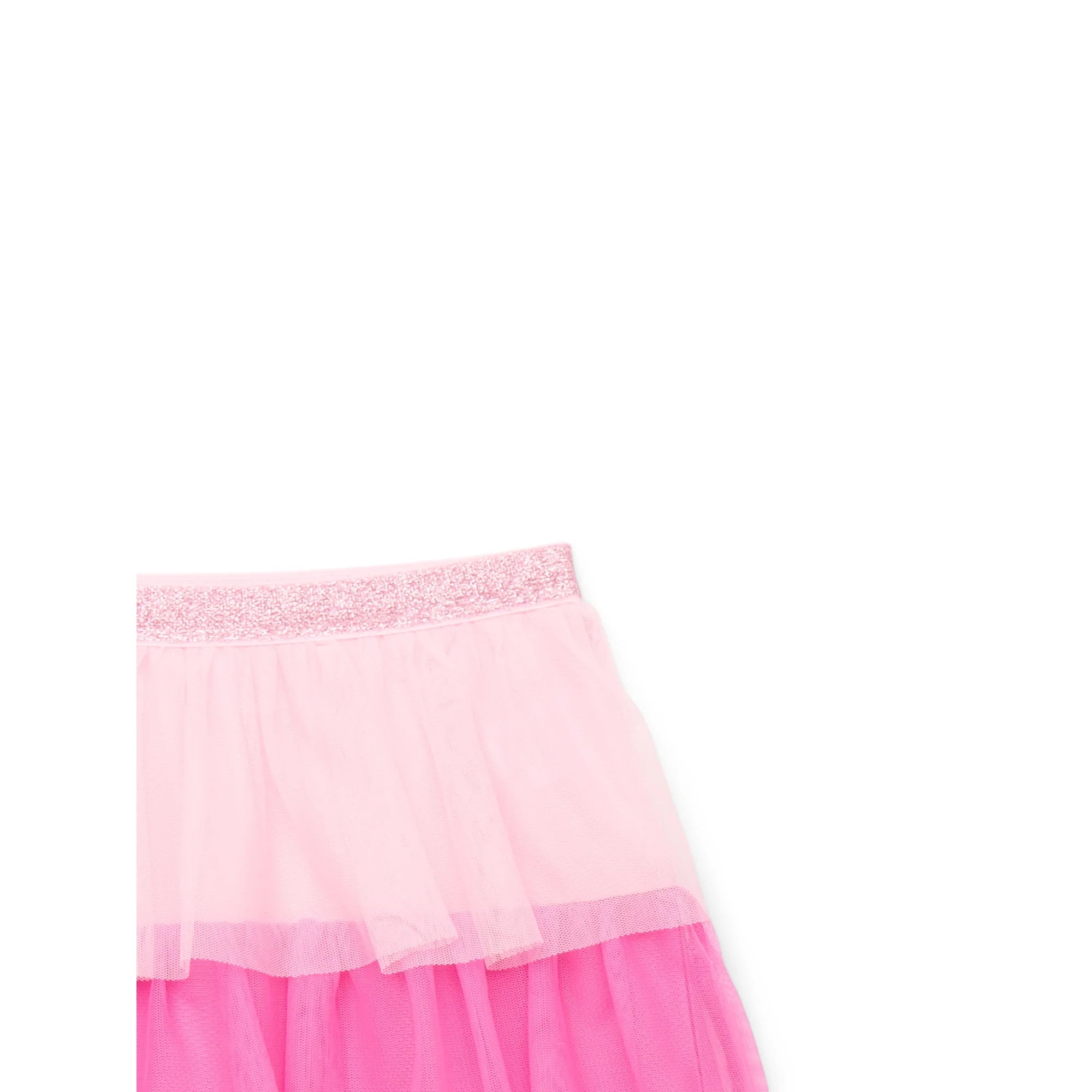 Way to Celebrate Girls Tiered Day Mesh Skirt | WTWL114XA