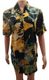 Classy Ladies Top Multi-colors Large, Green | NBN3c