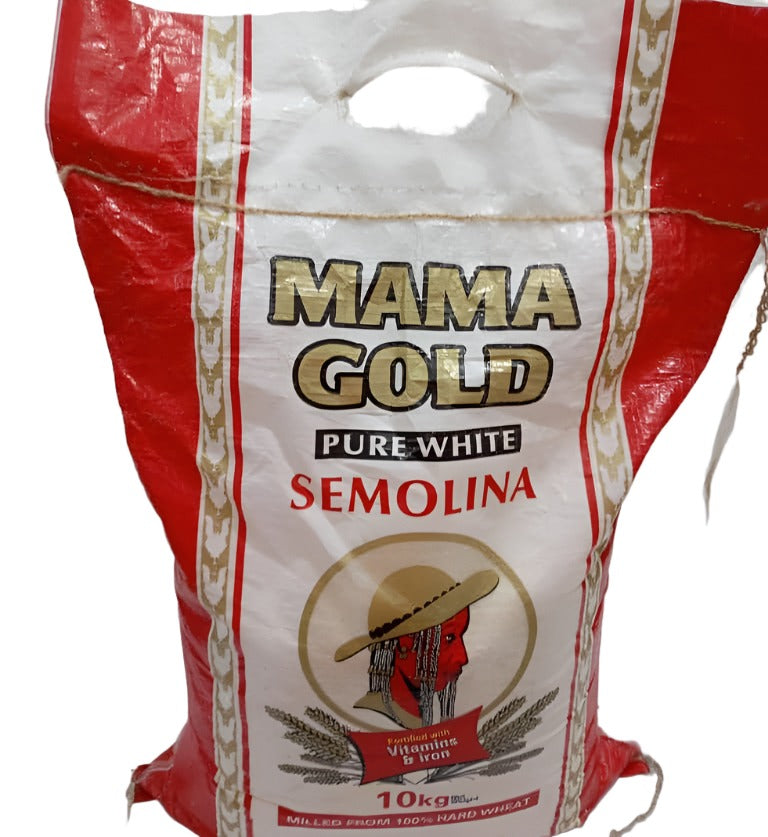 Mama Gold Pure White semolina,10kg | MMF81a