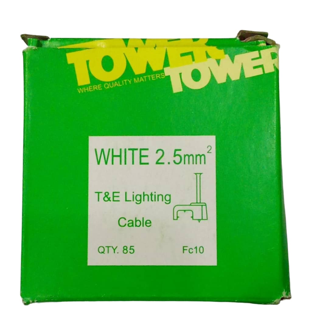 Tower Clip 2.5MM, Packet of 85 Pieces, Electrical Clip| KCE3a