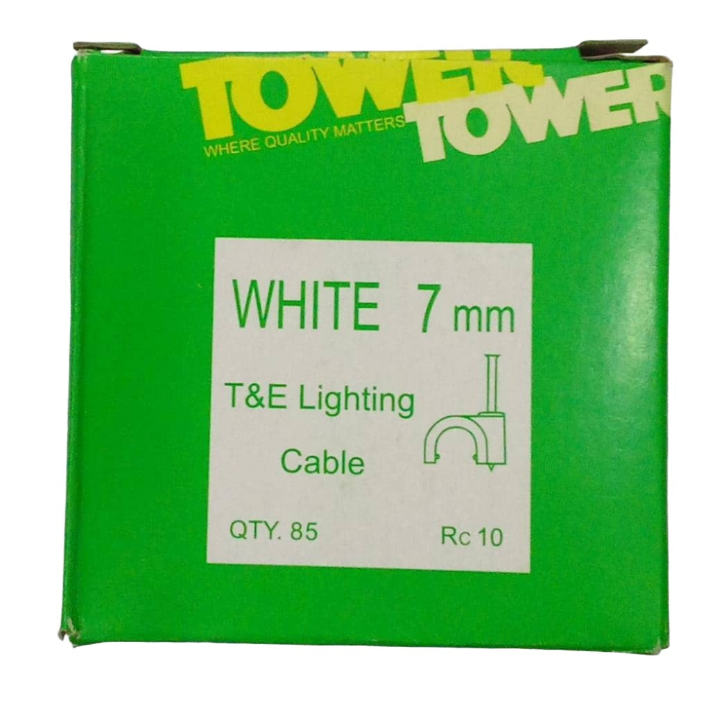 Tower Clip 7MM, Packet of 85 Pieces, Electrical Clip | KCE5a