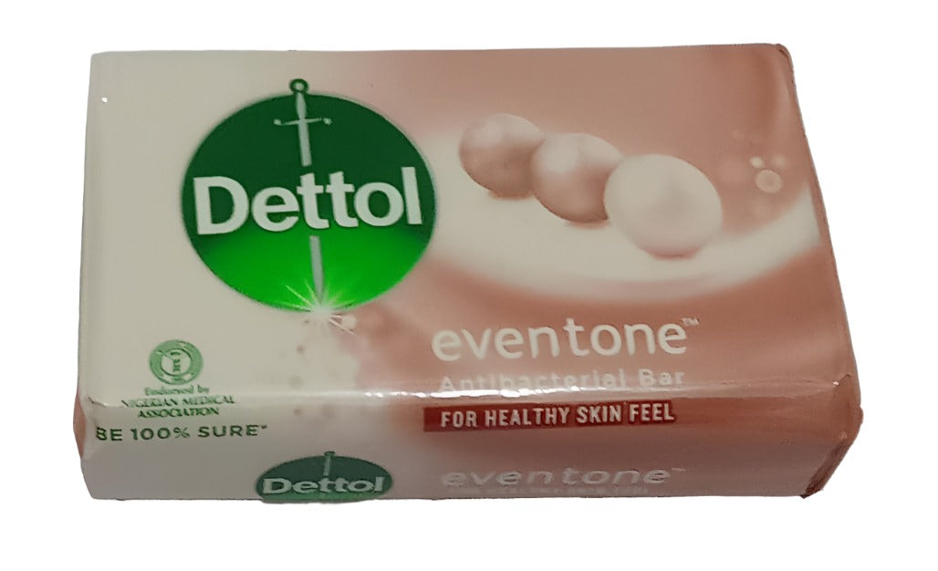 Dettol Eventone Anti-bacterial Bar Soap 110g, White | NLS13a