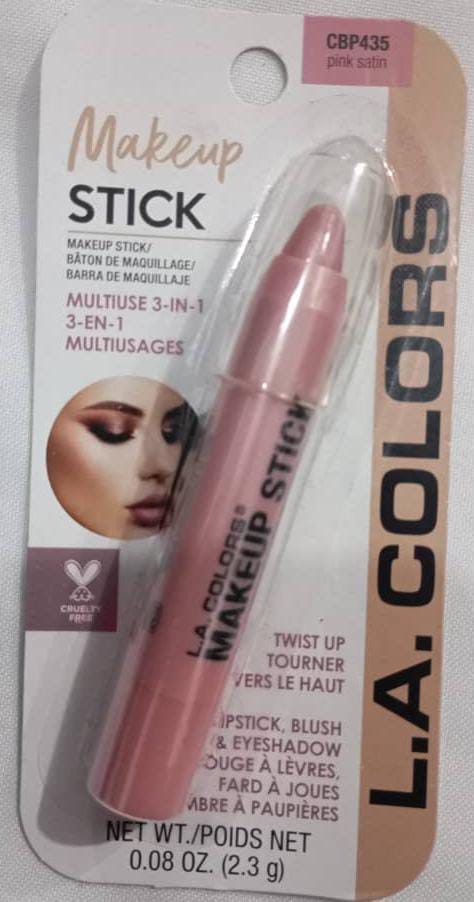 LA Colors Makup Stick Multiuse 3in1 (Pink Satin CBP435) | DLTR54