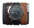 Van Heusen Leather Wristwatch for Men (Multi Leather Pack, 3 Colors) | BLTN84