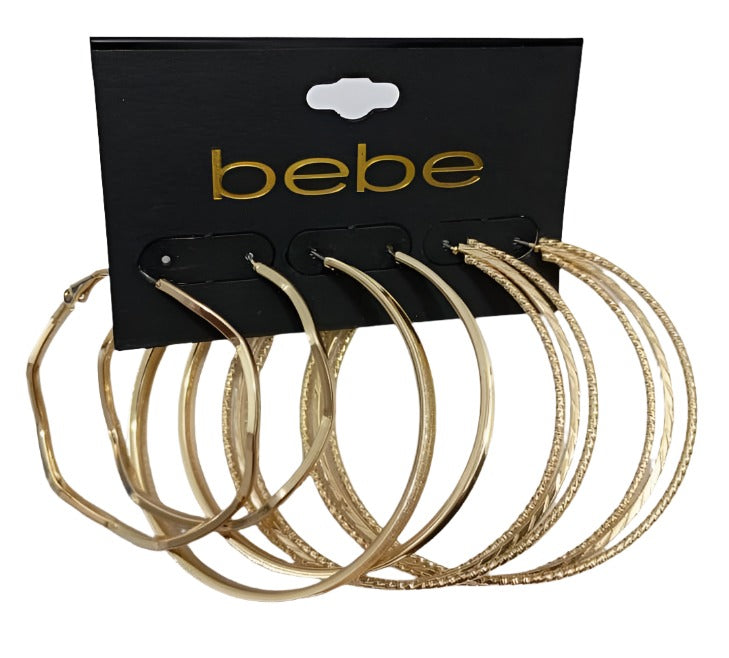 Bebe Earings, Available as 3-Pairs or 1-Pair | BLTN15