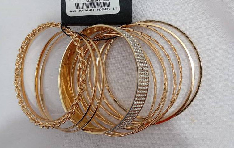 Rampage Bracelet Bangle, Available as 12-Bangles or 1-Bangle | BLTN26