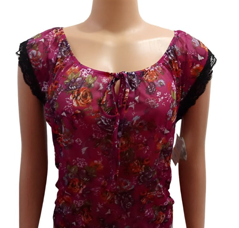 Super Fancy Red Top (Blouse) for Ladies | AFQE5