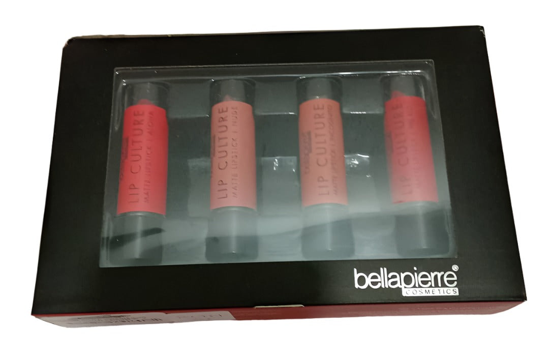 Bella Pierre Cosmetics Lip Culture Long Lasting Lipstick (4pcs/pk or 1pcs/pk) | BLTN34