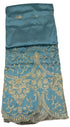 Super Classy Designer Silk George (Aqua Blue), 5 Yards/Piece | AFTA-GS5013S51103A