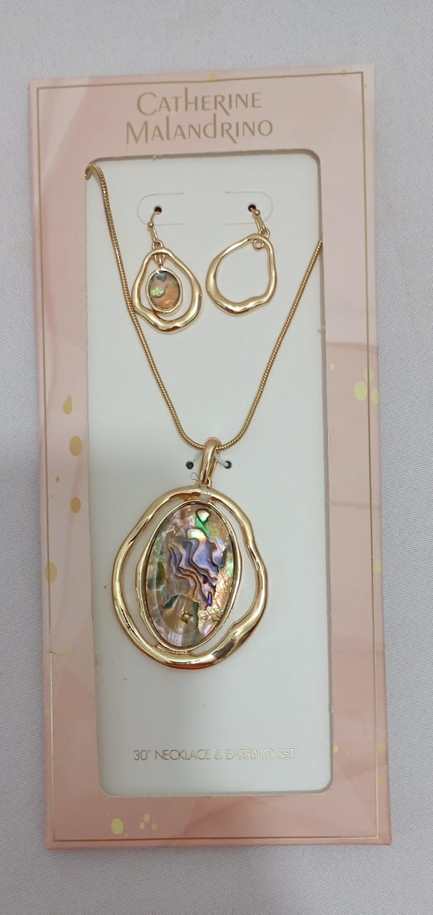 Catherine Malandrino Jewelry Set (Includes 1 Necklace and 1 Pair of Earing) | BLTN2
