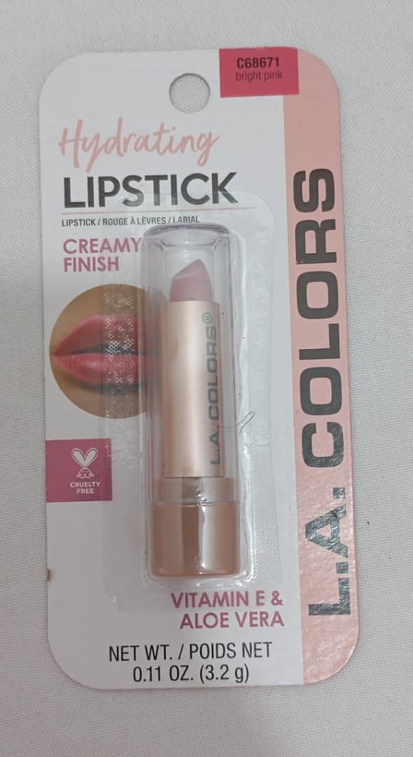 LA Colors Lipstick Creamy Finish (C68671 Bright Pink) | DLTR38