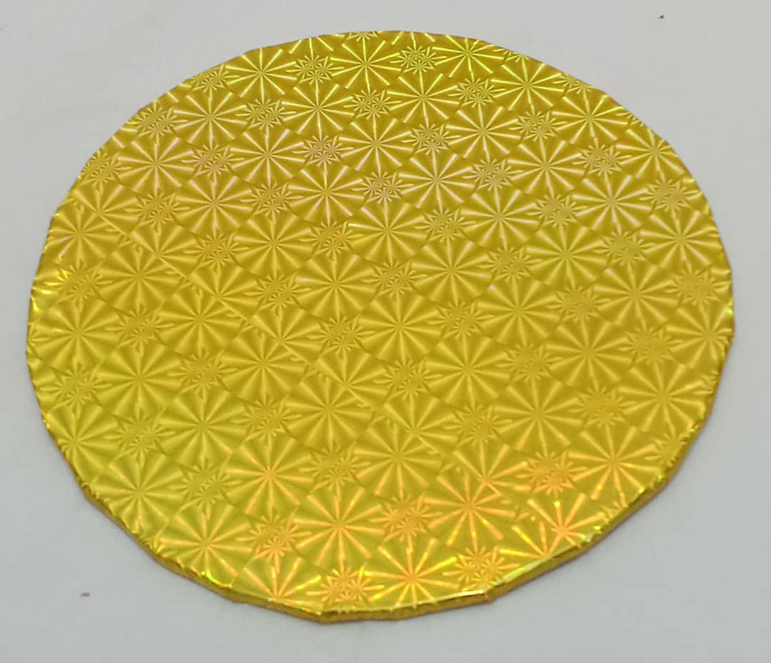 Cake Board Size 10, Gold | ALD7a