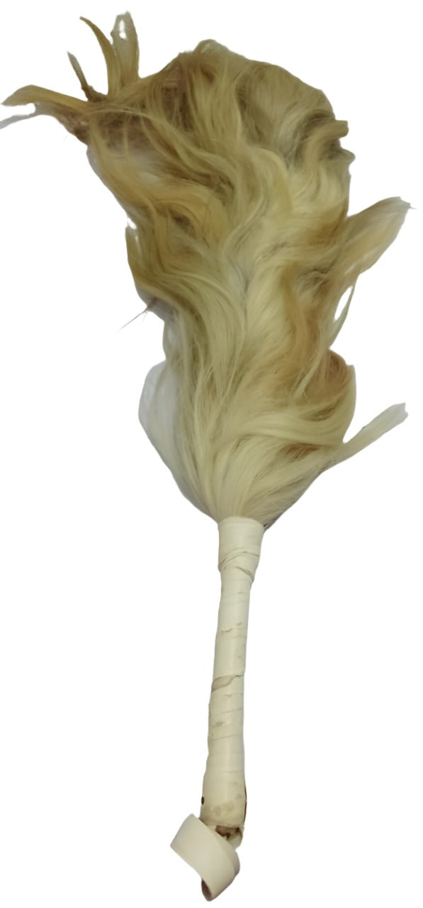 Horse Tail For Traditional Event, Creamy | BST1a