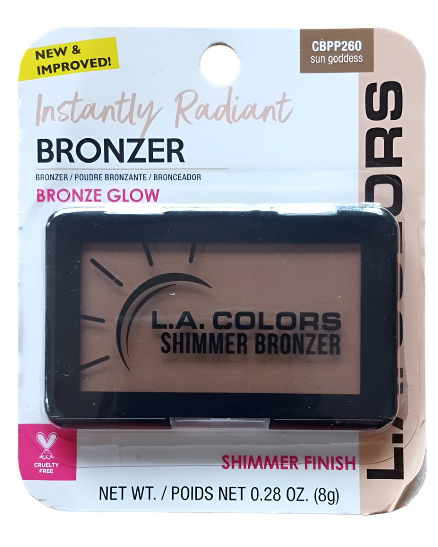 LA Colors Pressed Powder Bronze Glow (C69071 Sun goddess) | DLTR32
