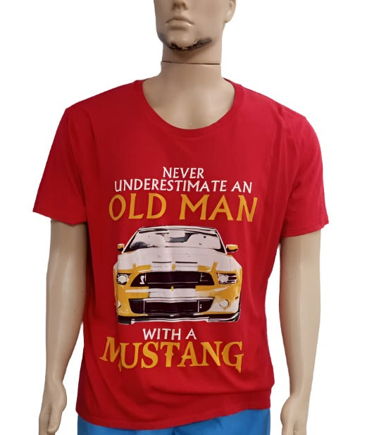 Mustang Sports Car Red Polo T-Shirt (Unisex) | GWDL38